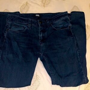 Paige Lennox dark wash skinny jeans size 30